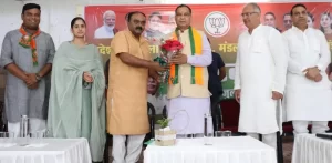 भाजपा विश्व की सबसे बड़ी और सबसे अनुशासित पार्टीः  मोहन लाल  बडौली